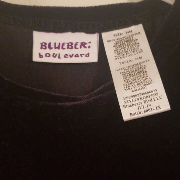 Bluberi Boulevard Red Black Holiday Dress NWT - Picture 7 of 11